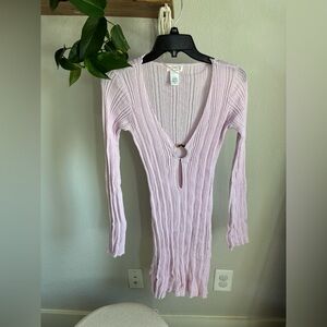 L*Space Wailea Coverup Dress in Peony